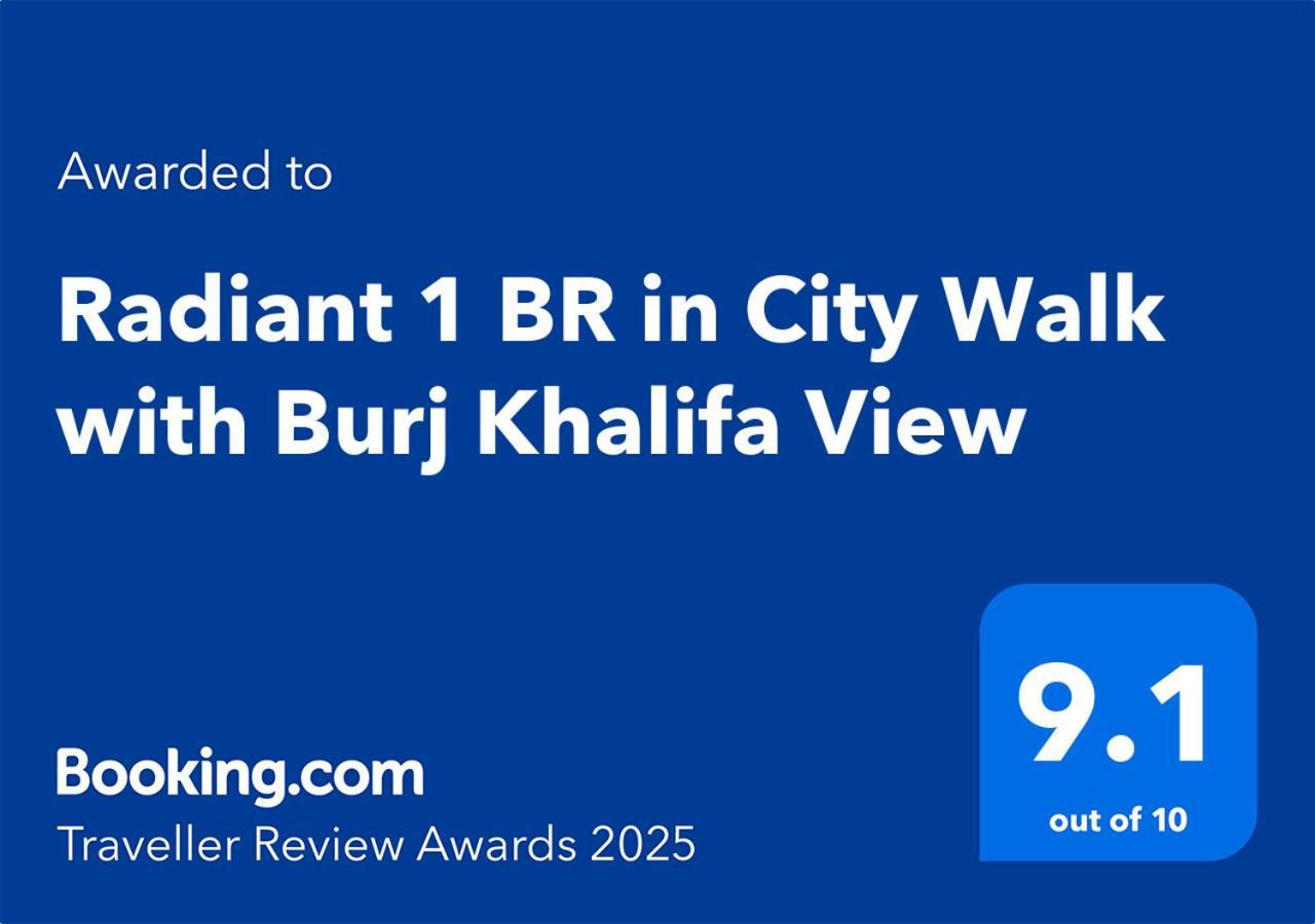 Radiant 1 Bedroom In City Walk Dubai Exterior photo